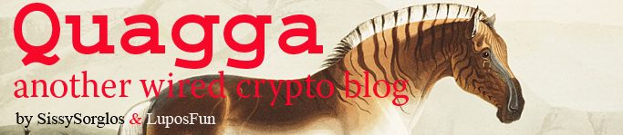 Quagga Logo Bild WebSite https://quagga.de CryptoBlog Krypto Blog by SissiSorglos & LuposFun